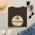 It Is Finished Christian T-Shirt – John 19:30 Vintage Cross Design