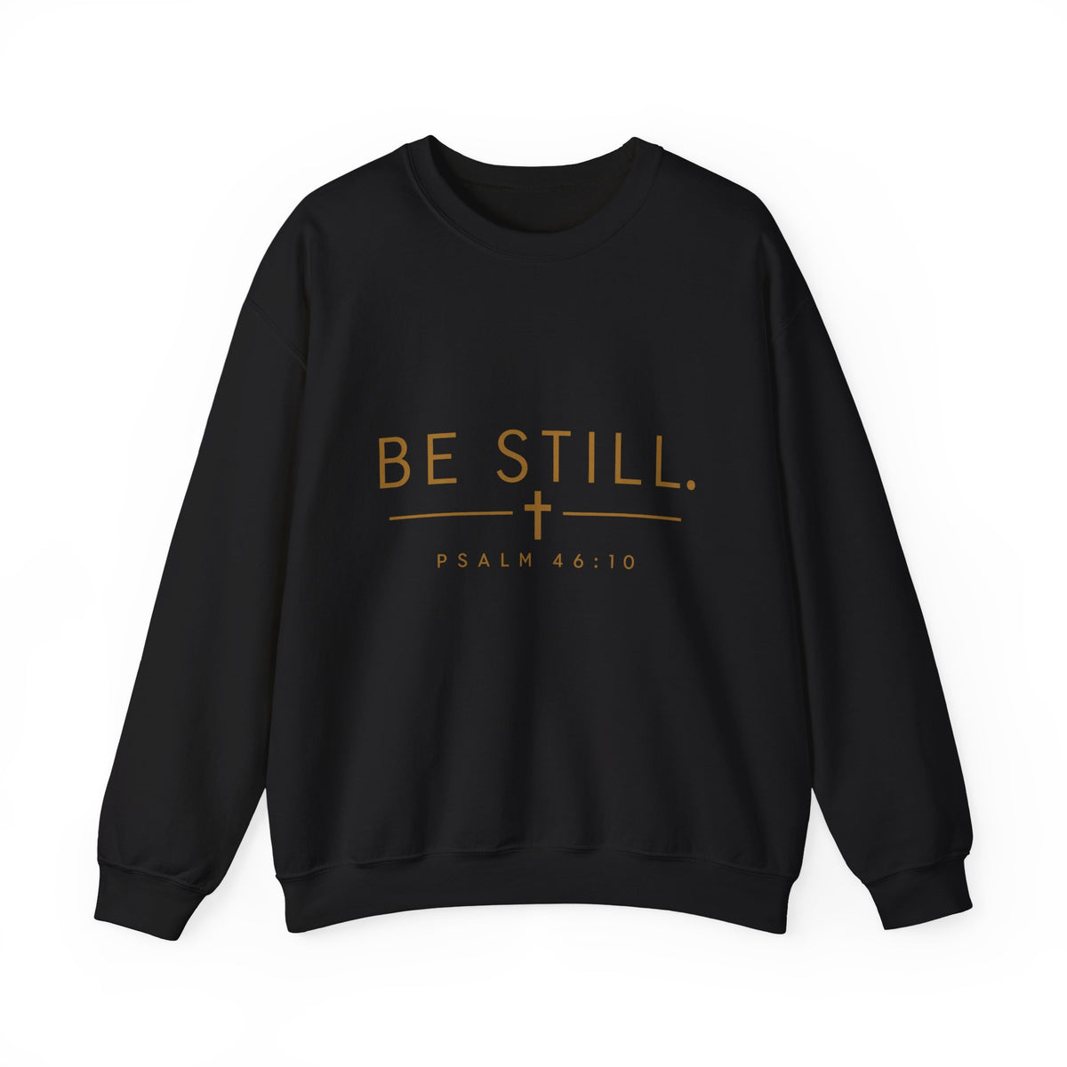 Be Still Christian Crewneck Sweatshirt – Psalm 46:10