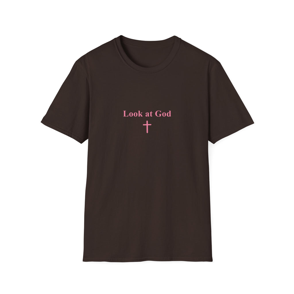 Look at God Christian T-Shirt – Won’t He Do It Faith Tee