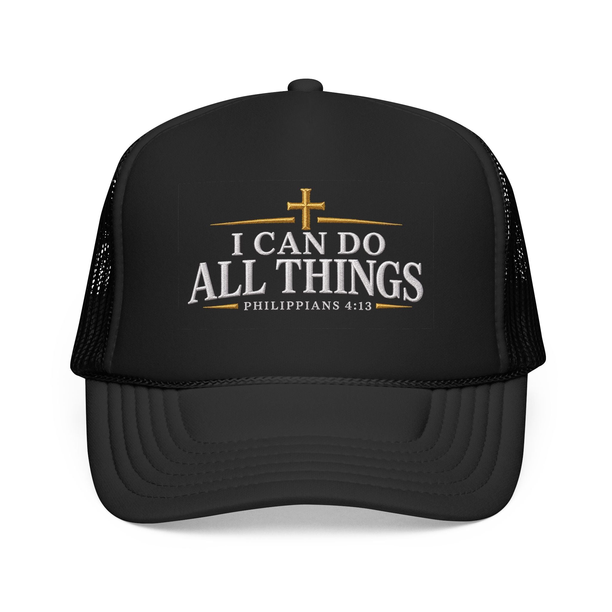 I Can Do All Things Christian Trucker Hat – Philippians 4:13