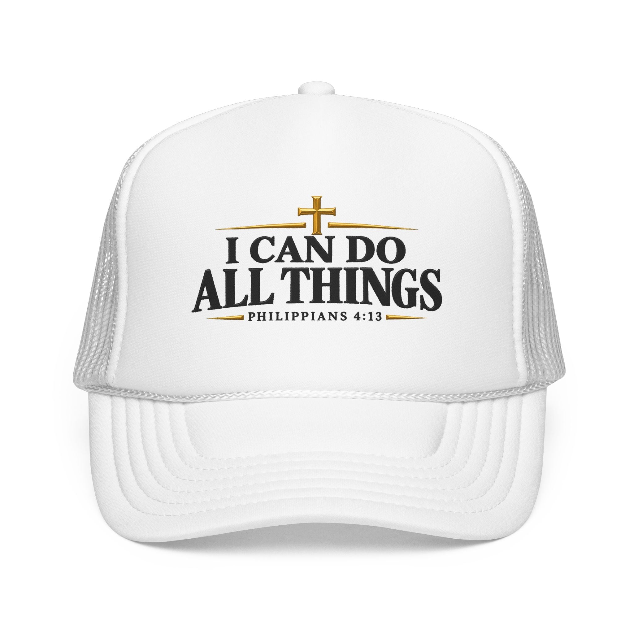 I Can Do All Things Christian Trucker Hat – Philippians 4:13