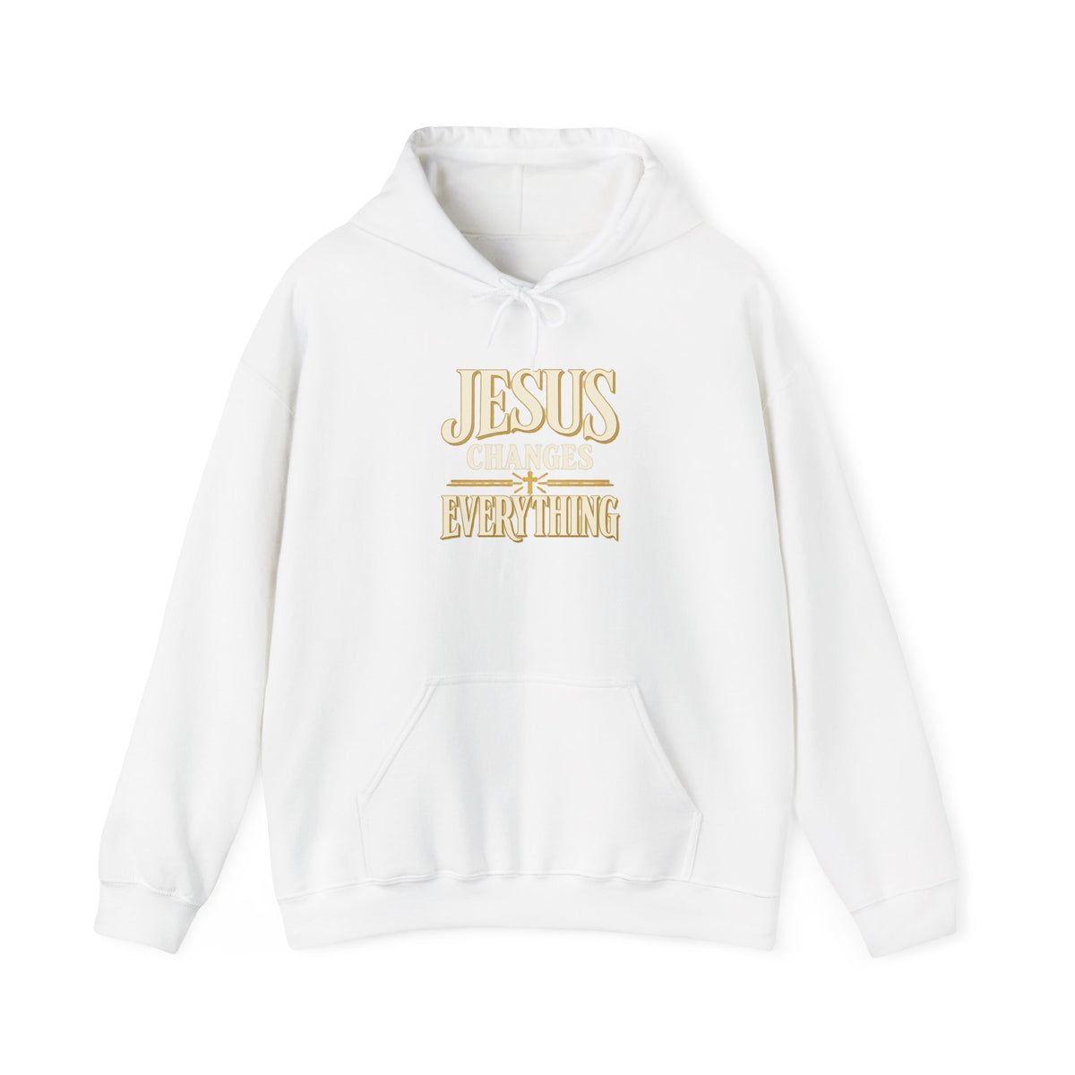 Jesus Changes Everything – Modern Christian Hoodie