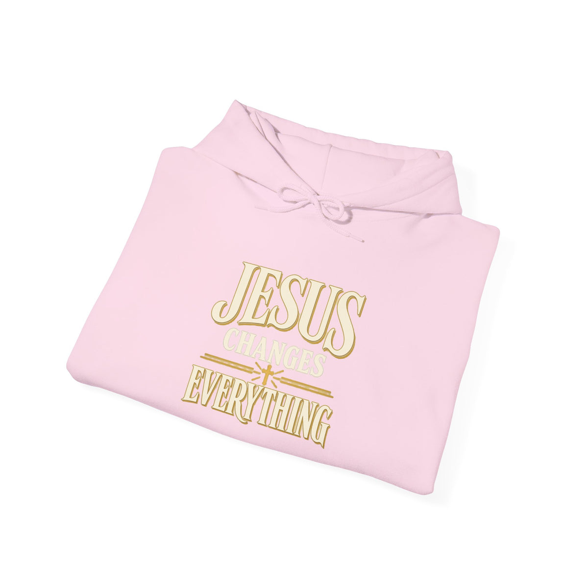 Jesus Changes Everything – Modern Christian Hoodie