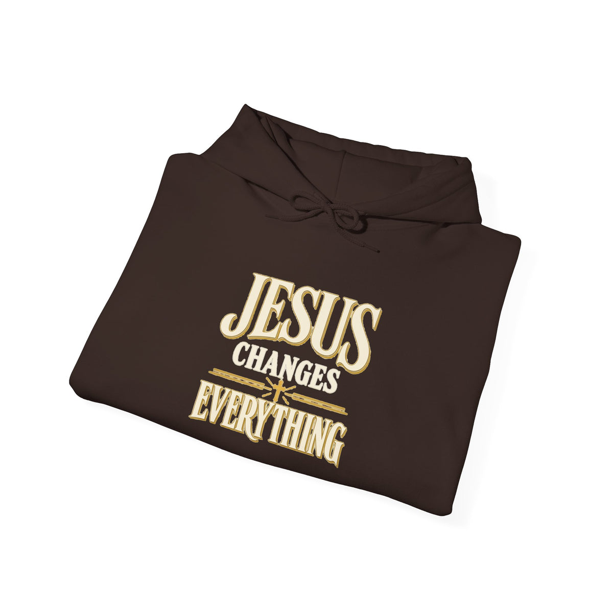 Jesus Changes Everything – Modern Christian Hoodie