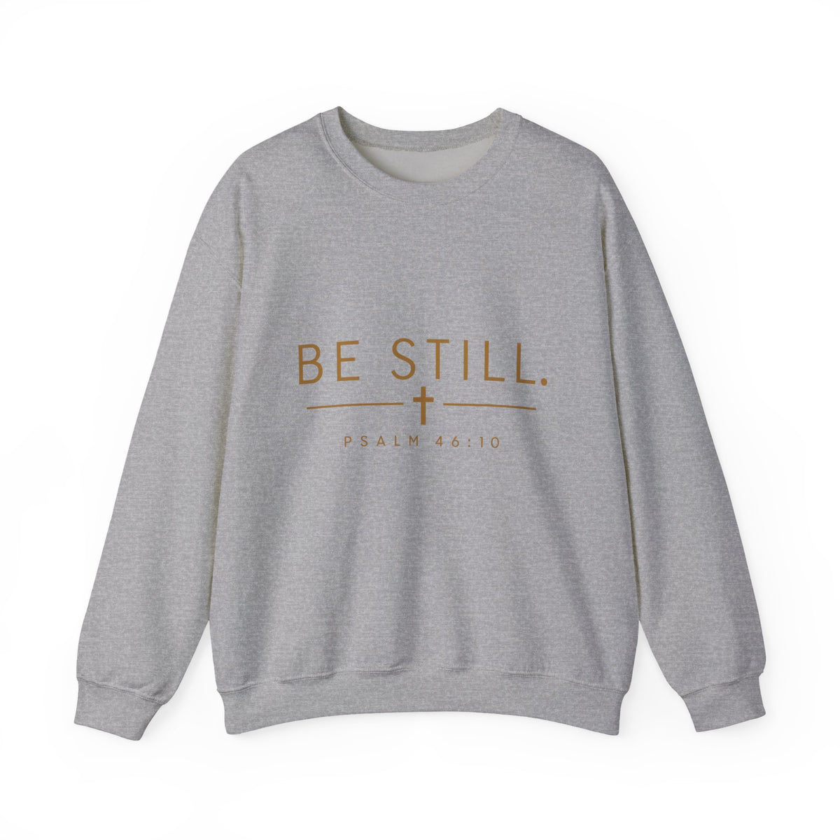 Be Still Christian Crewneck Sweatshirt – Psalm 46:10