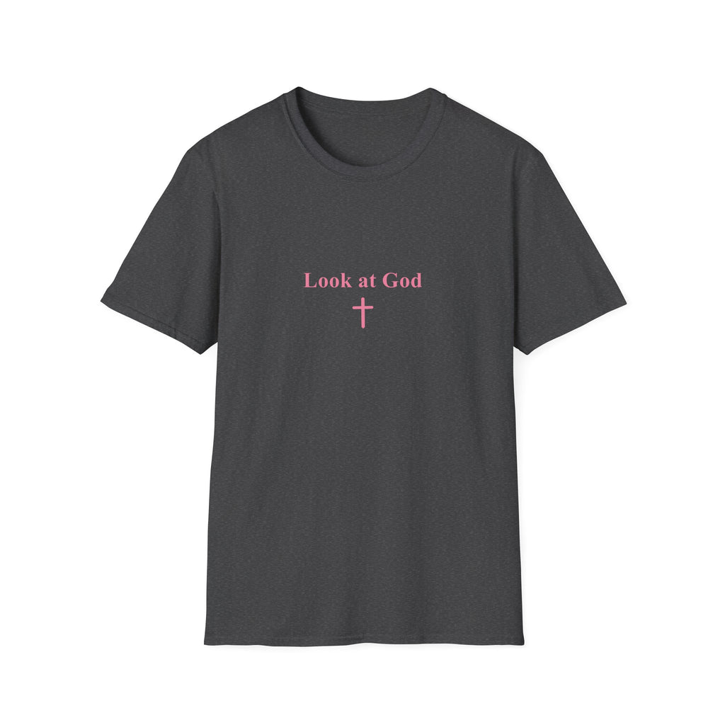 Look at God Christian T-Shirt – Won’t He Do It Faith Tee