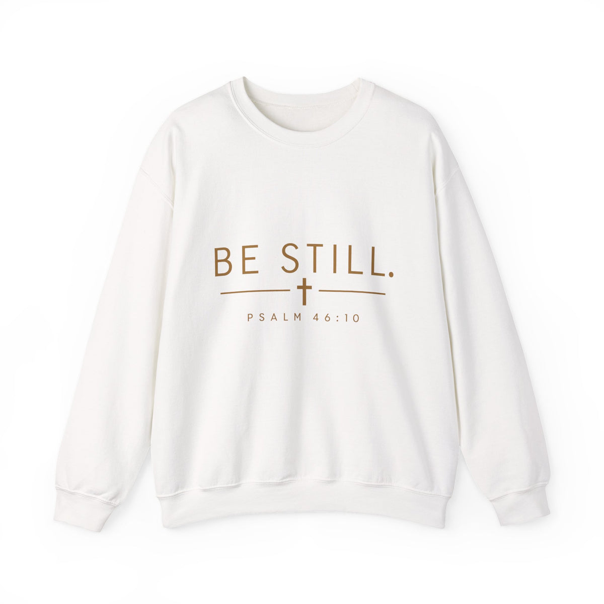 Be Still Christian Crewneck Sweatshirt – Psalm 46:10