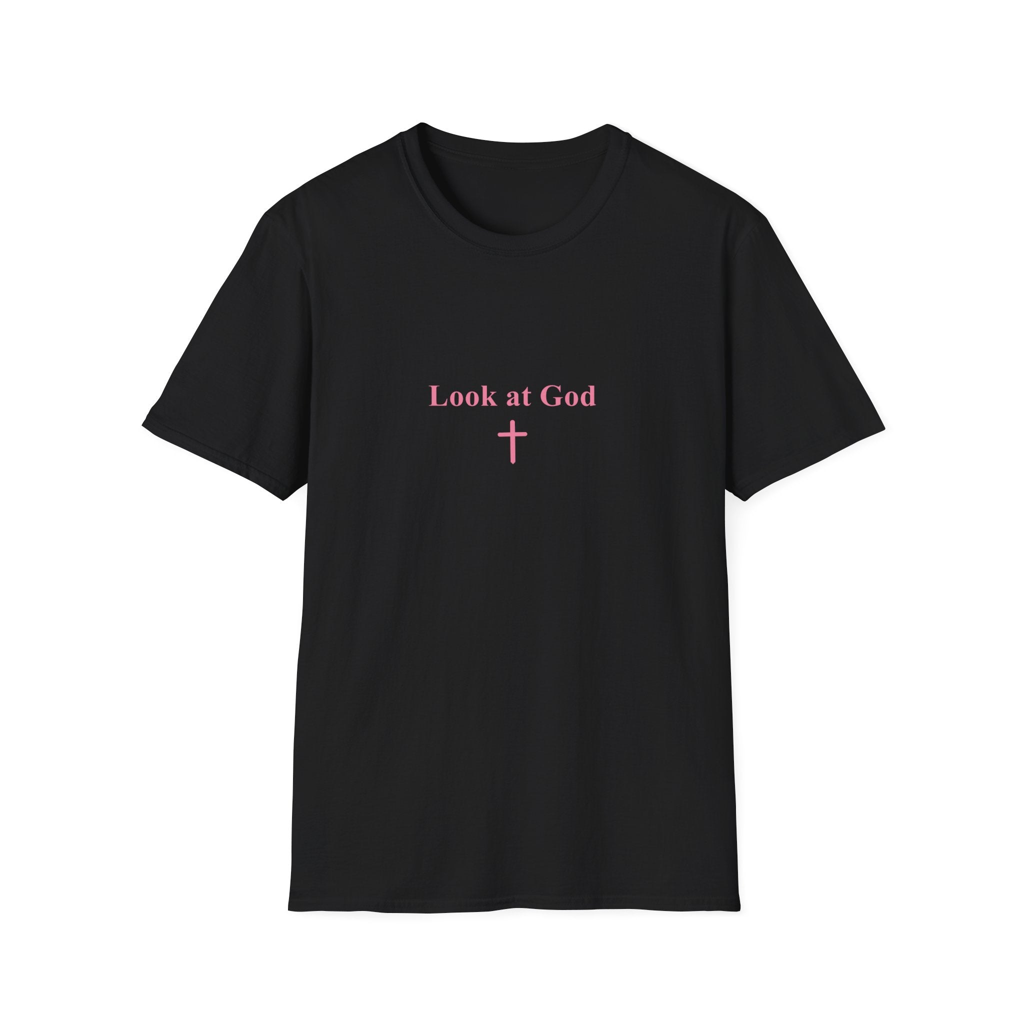 Look at God Christian T-Shirt – Won’t He Do It Faith Tee