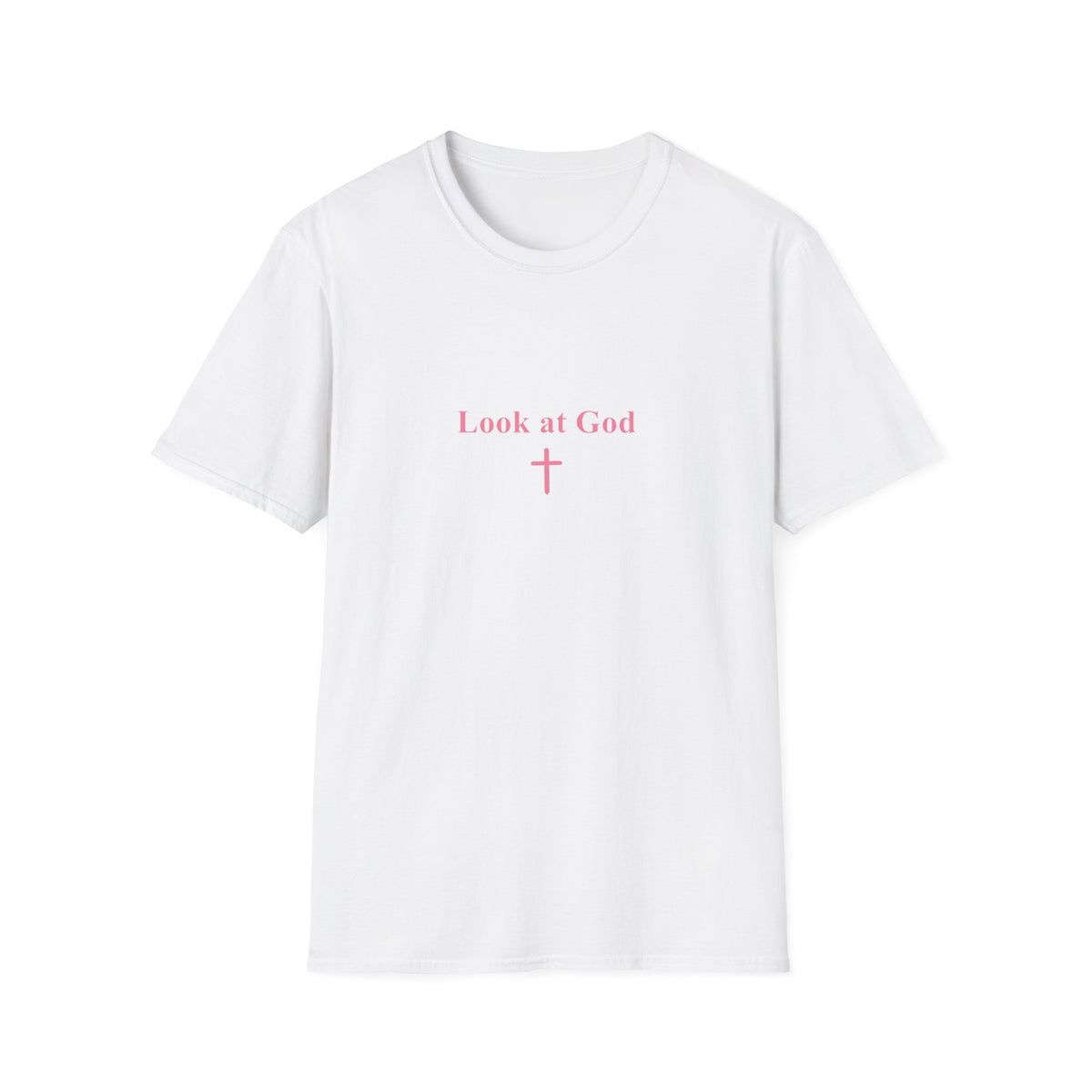 Look at God Christian T-Shirt – Won’t He Do It Faith Tee