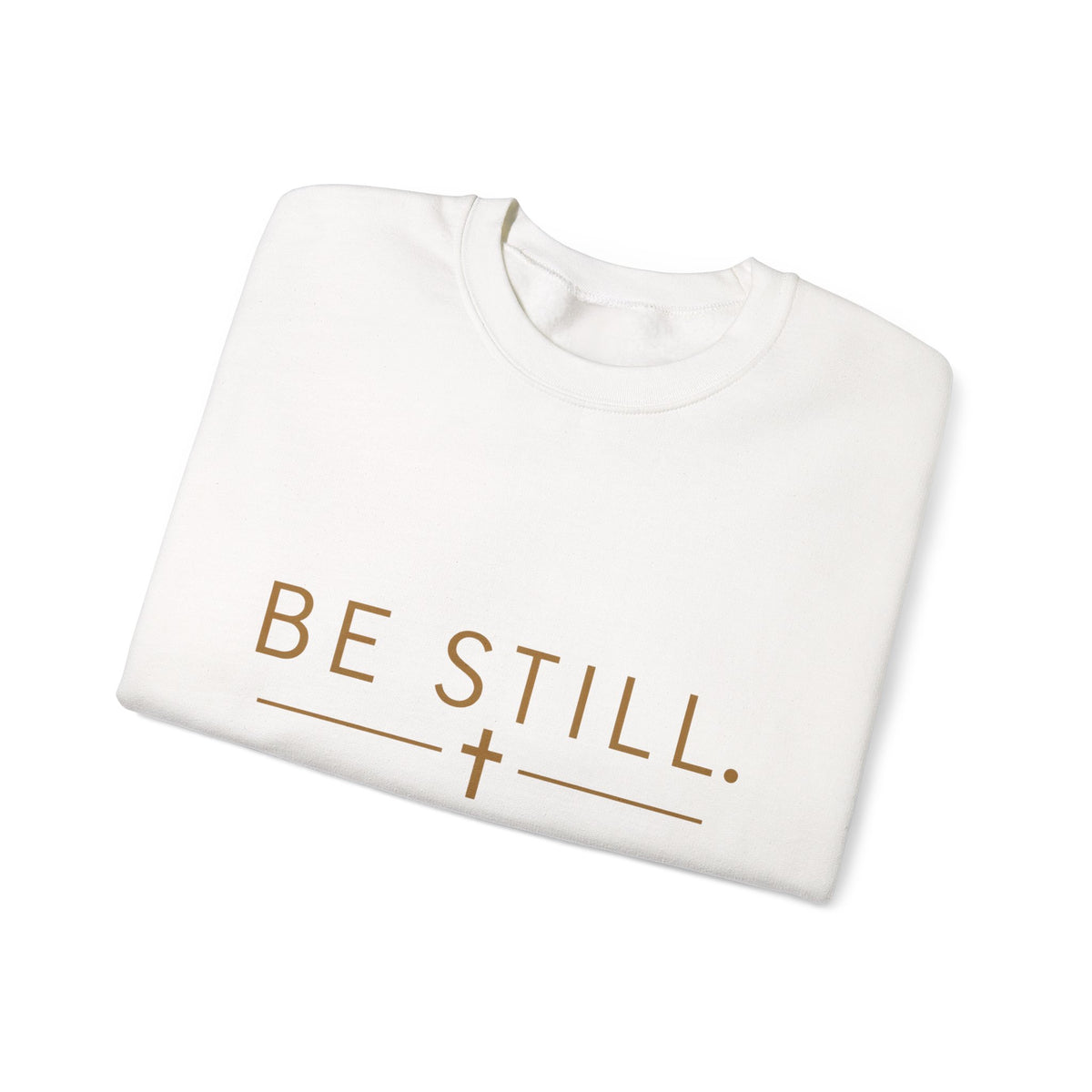 Be Still Christian Crewneck Sweatshirt – Psalm 46:10
