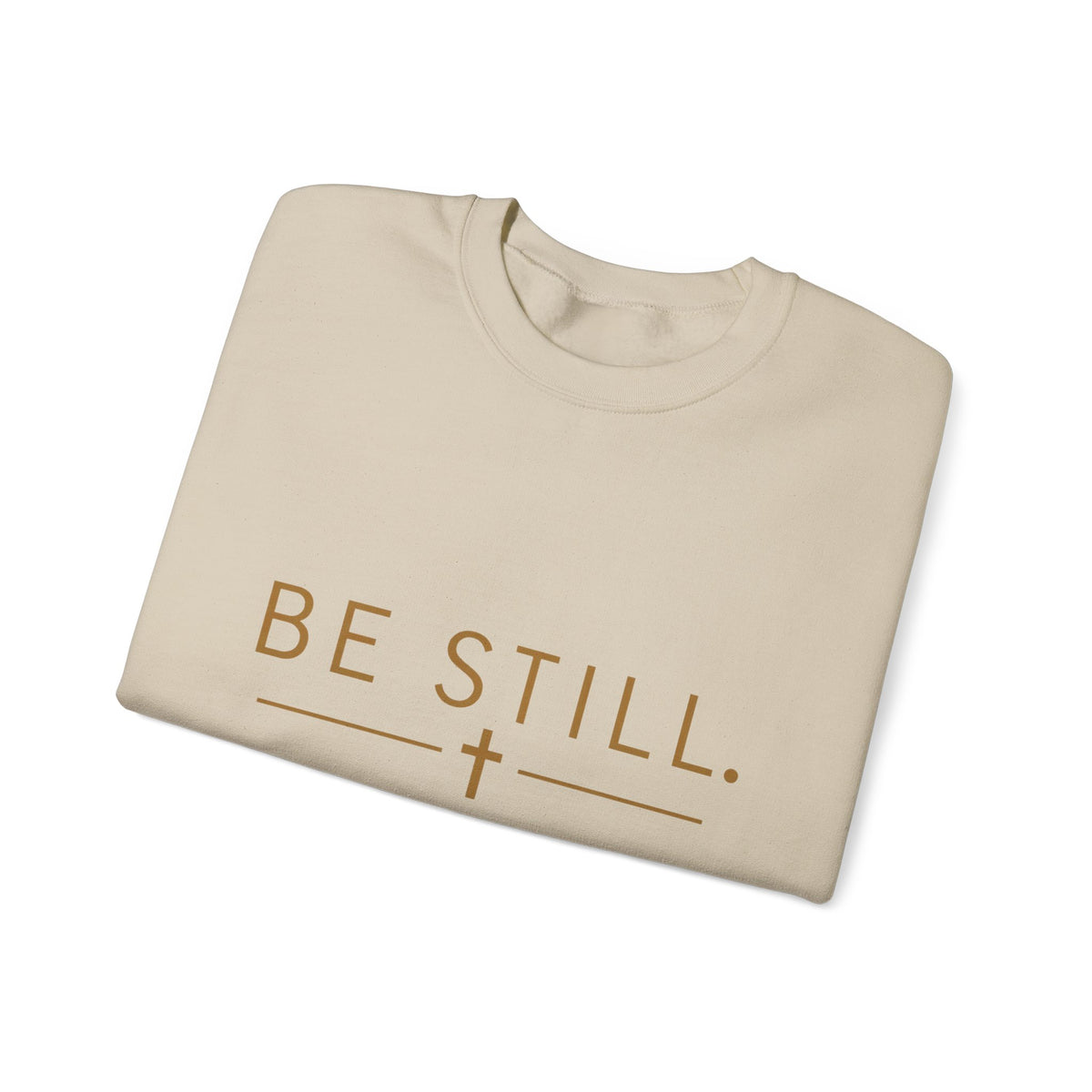 Be Still Christian Crewneck Sweatshirt – Psalm 46:10