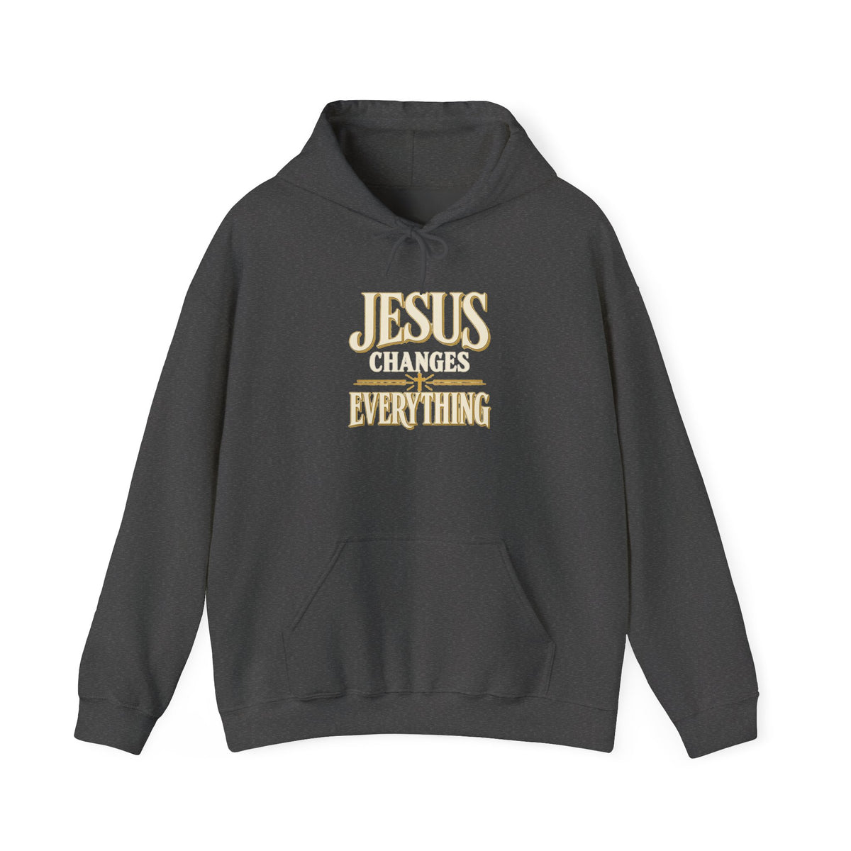 Jesus Changes Everything – Modern Christian Hoodie