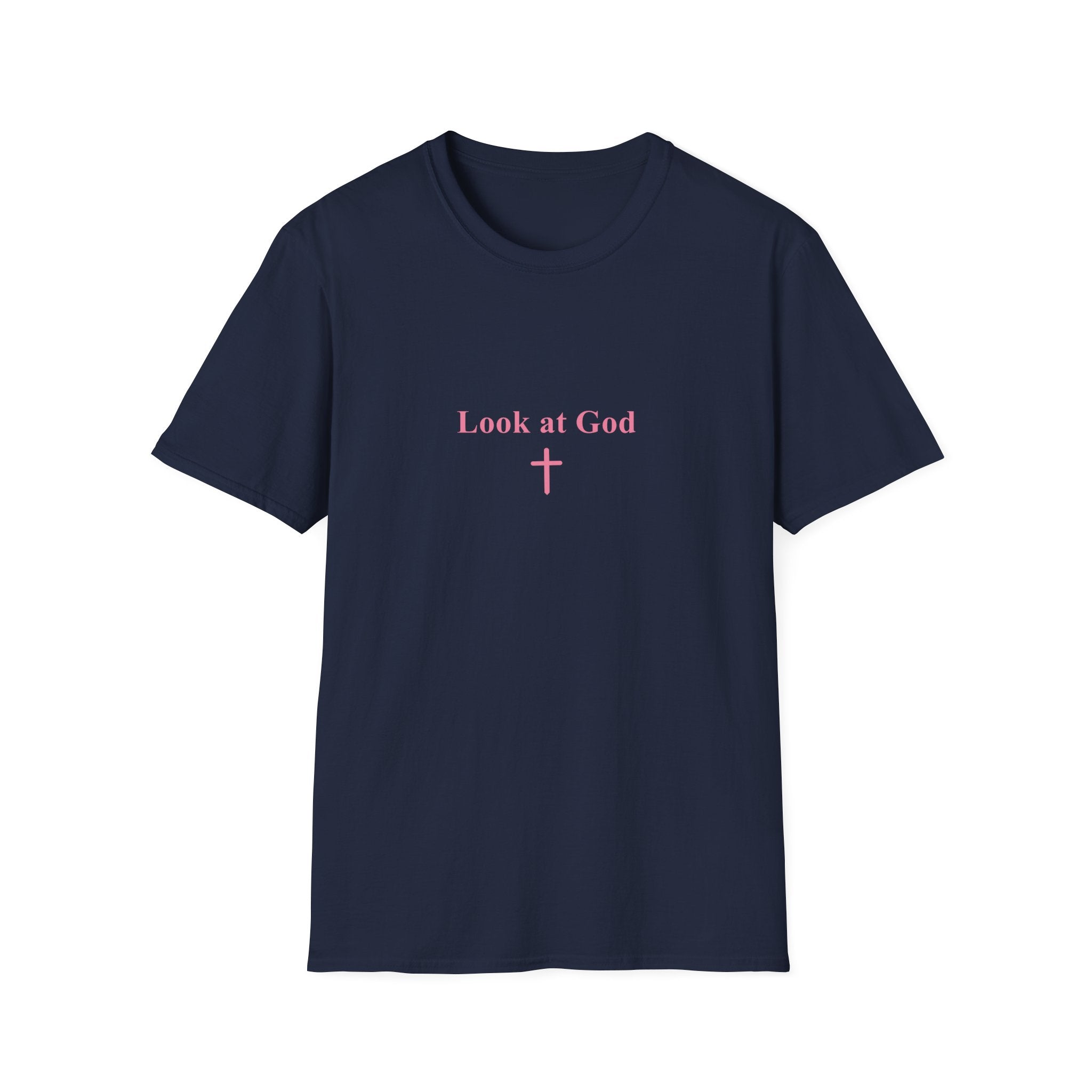 Look at God Christian T-Shirt – Won’t He Do It Faith Tee